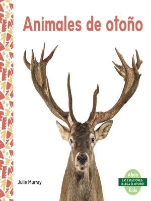 cover image of Animales de otoño